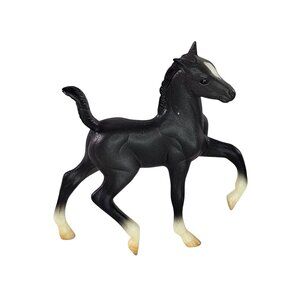 Breyer Stablemate Trotting Foal Baby Horse Black #5655 #5994